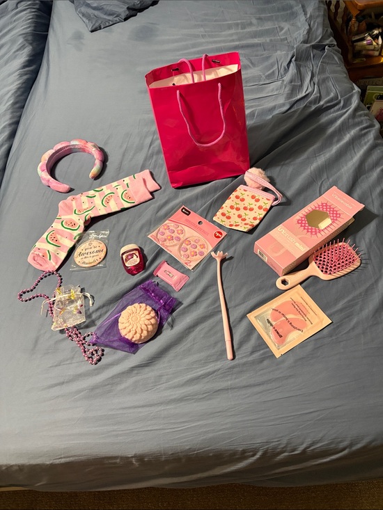 various Handbags - Girls  Pink Gift Bag with Pink Accessories Set